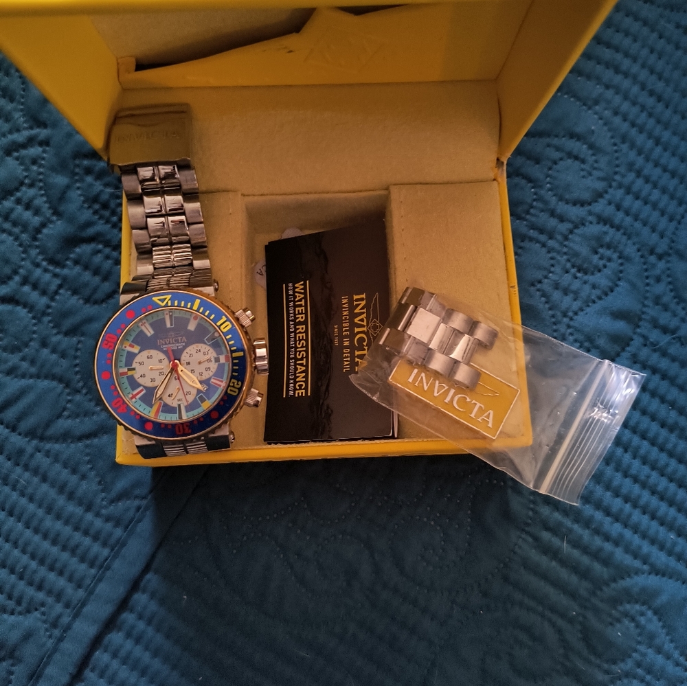 Invicta Color Block Watch